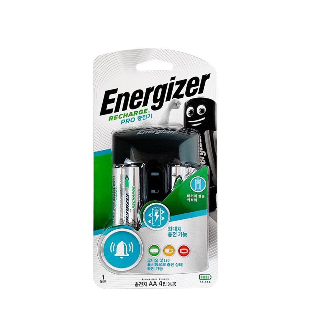 에너자이저 [Ni-MH 충전기] 프로 충전기 CHPRO 충전지 NH15(2000mAh), 1개 25,100원