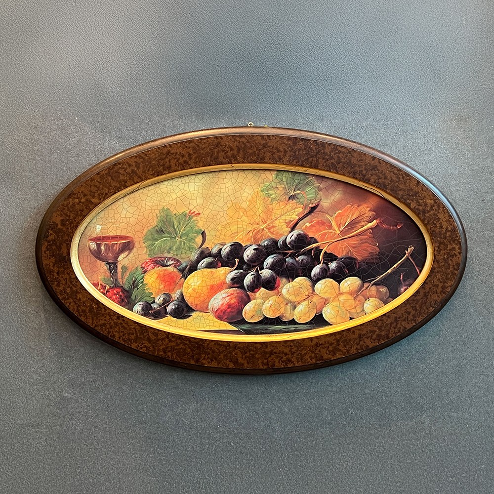 이태리 수입 명화액자 [과일정물] 타원액자 5970A 245,000원