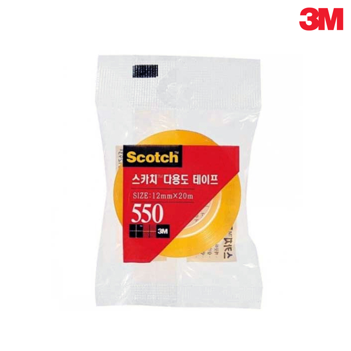 3M 스카치 다용도 테이프 리필 550R 12mmX20M 1,090원