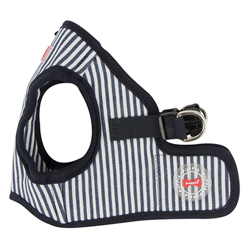 퍼피아 강아지 바비 조끼형 하네스, 스트라이프네이비, 1개 11,010원