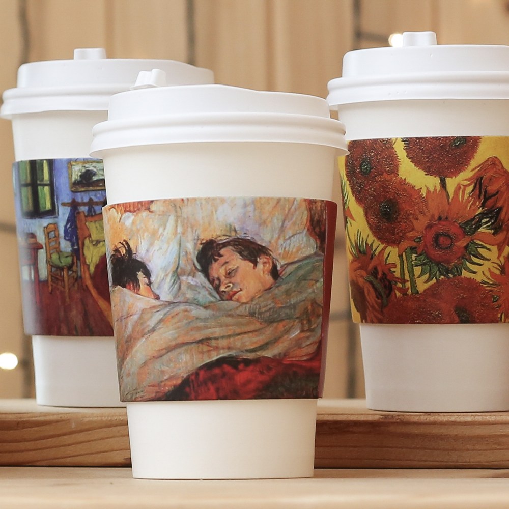 10/13/83파이16호환 테이크아웃 종이컵 홀더 명화 24종 19,800원