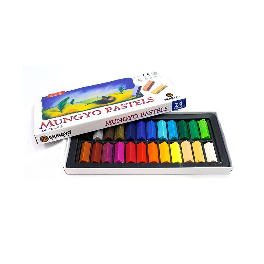 (문교) 파스텔 24색 소프트 파스텔 Mungyo Pastels, 1개 3,500원