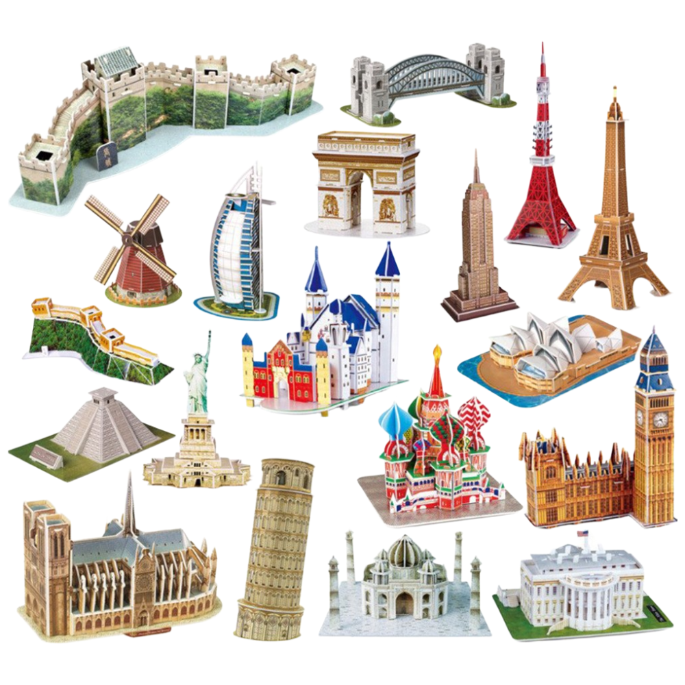 세계 유명건축물 3D 입체퍼즐, 1개 8,450원