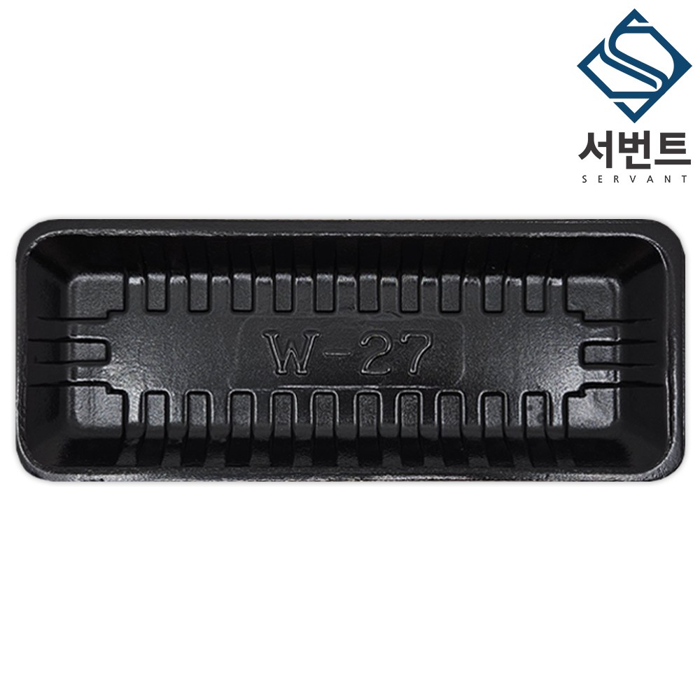 풍원 PSP트레이 27호 검정 400개 스티로폼용기 정육 생선 과일 포장용기 37,900원