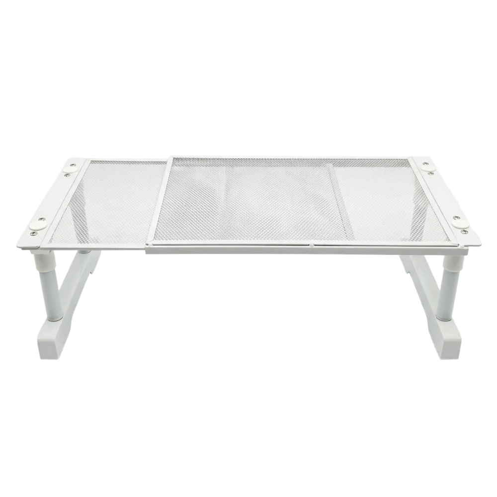 STAYNE 길이+높이조절 주방 그릇 선반 접시 정리대 상부장 무타공 랙, 화이트, 1개 17,300원