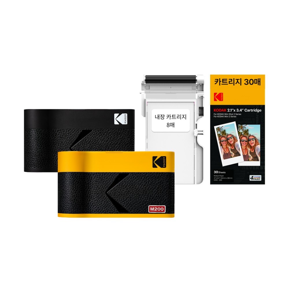 코닥 미니2 ERA M200+카트리지 38매 번들 휴대용 포토프린터 사진인화 스냅사진 필름인화 포토카드 코닥필름 필름인화 휴대용프린터 사진인화기 사진출력 164,000원