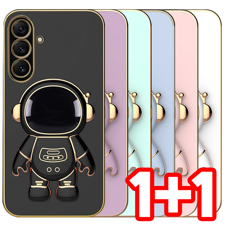 벌크온 1+1 갤럭시 A15 버디3 거치대 카메라 보호 풀커버 우주인 컬러 케이스 13,800원