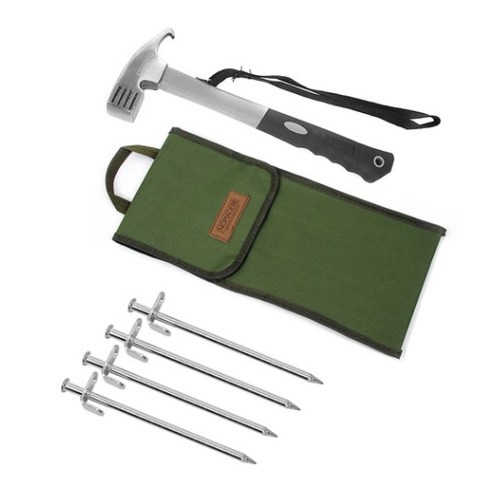 노마드 스트롱 해머 + 크롬 단조팩 20cm 4p + 팩해머 케이스 세트 40,540원