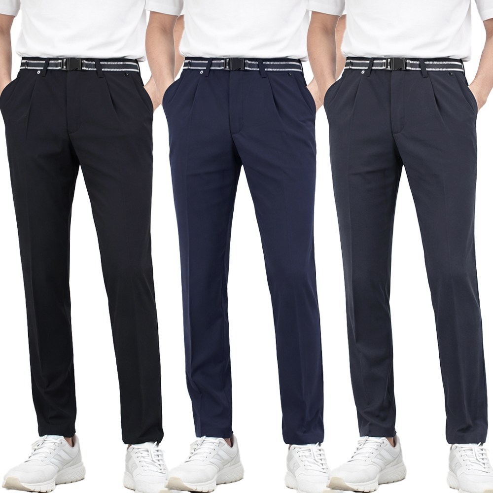 3장 [더빅보스] 봄가을 남자 BB 찾았다 인생바지_남성용 원턱 앞주름 허리 부분밴딩으로 편안한 팬츠 28~46 인치 B1783 40,800원