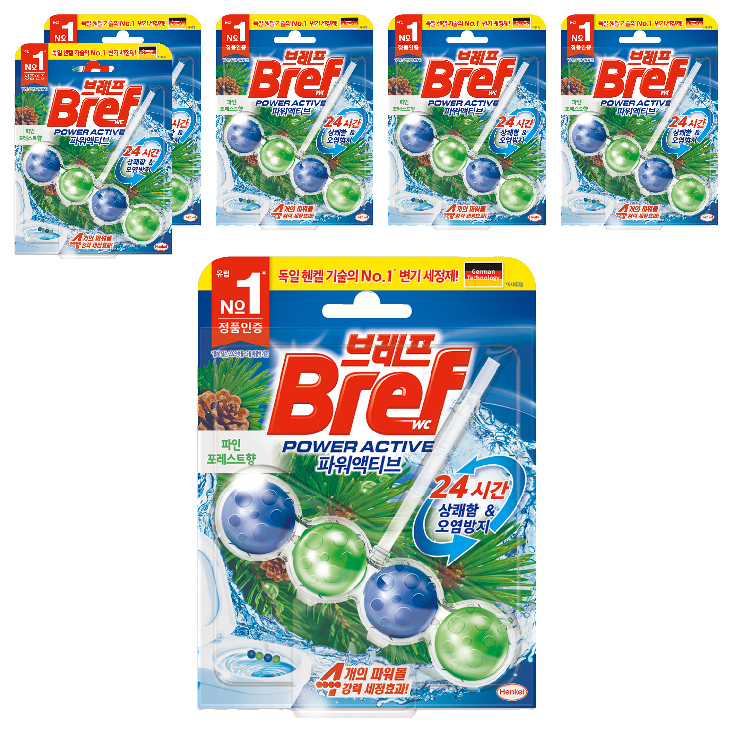 브레프 파워액티브 변기세정제 파인 포레스트향 10,380원