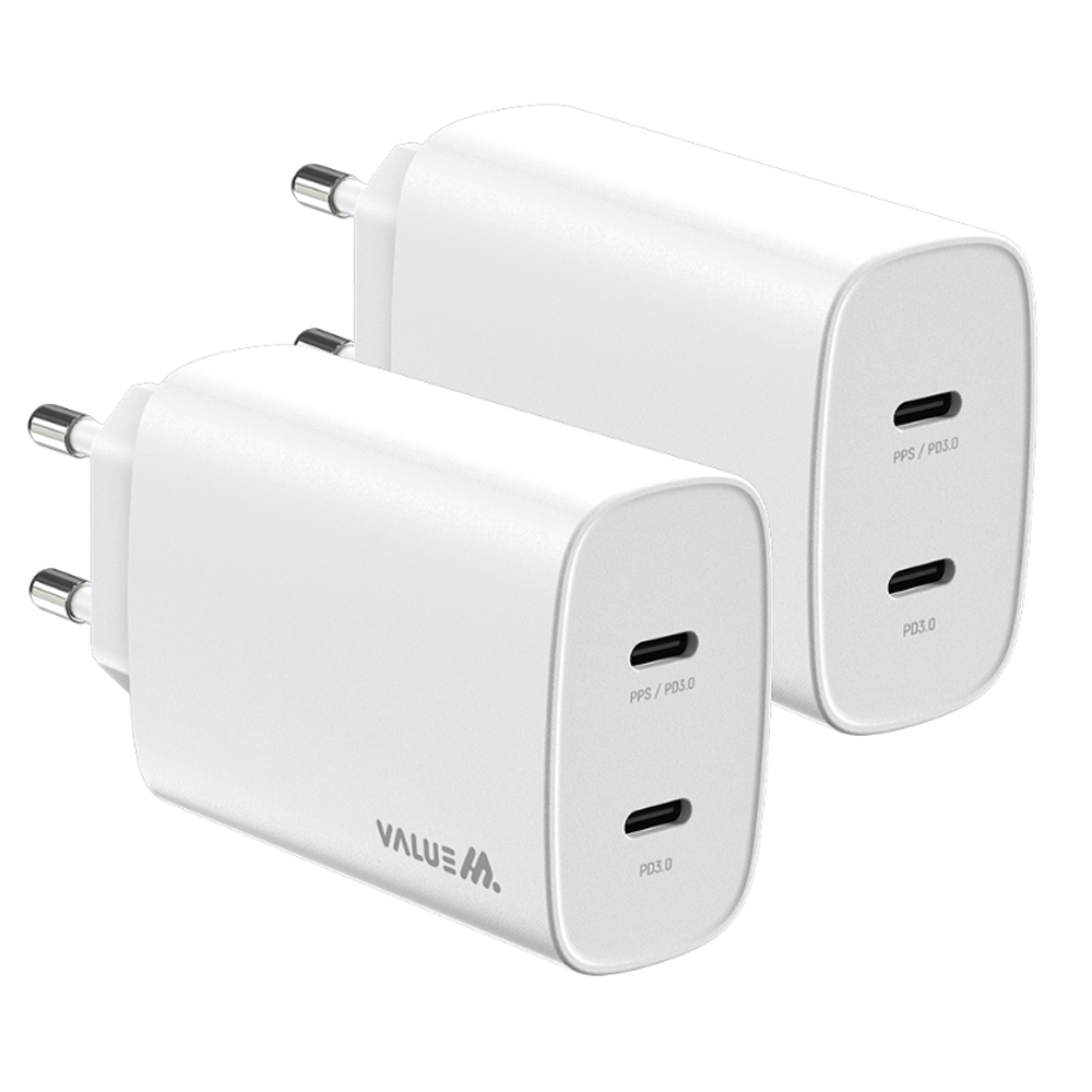 밸류엠 PD 40W 2포트 PPS 초고속 멀티 C타입 충전기 24,900원