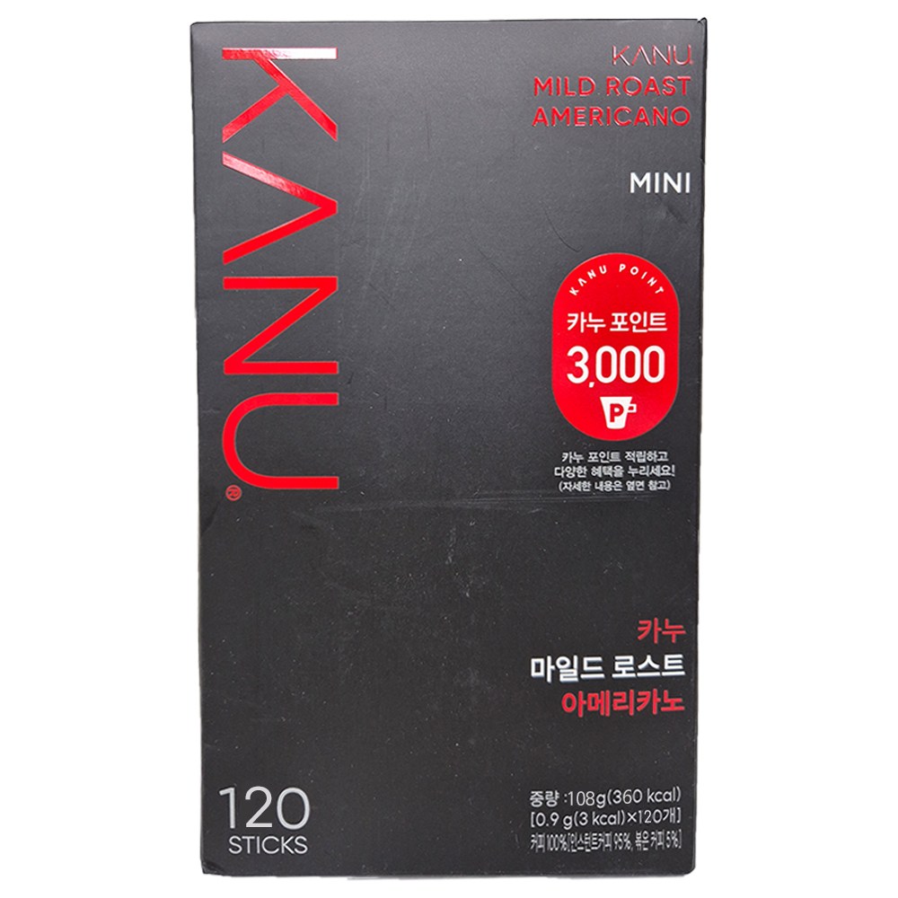 동서식품 카누 미니 마일드 로스트 아메리카노 57,500원