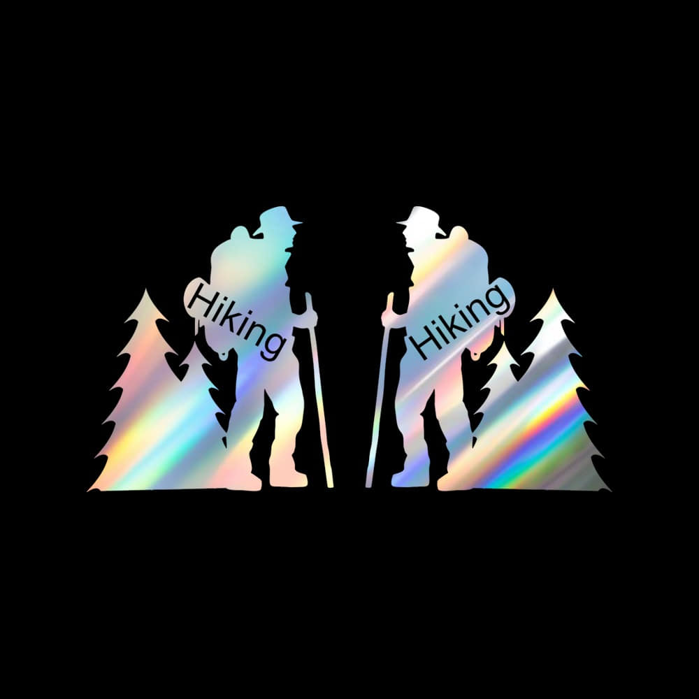 자동차포인트 063 하이킹 포인트스티커 2개1세트, 홀로그램, 2개 16,900원