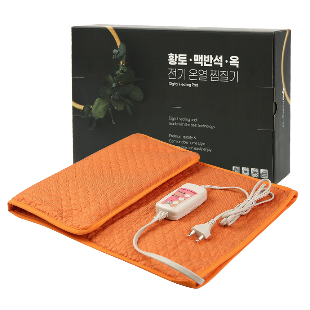 스템코리아 AMC 황토 맥반석 옥 전기 온열 찜질기, HM-3660, 단일 색상 42,900원