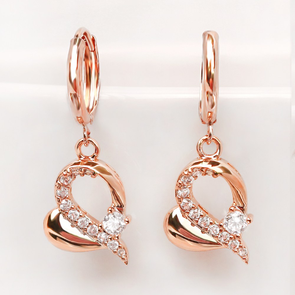 루이델라 14K 18K 귀걸이 데일리 심플 벨리움 여자 하트 원터치 금 귀걸이 여자친구 선물 199,000원