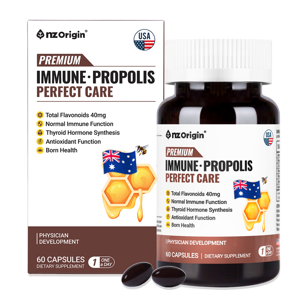 면역력을 높이는 호주산 프로폴리스 40mg 아연 C D 셀렌 요오드가 함유된 프리미엄 항산화 건강기능식품 29,000원