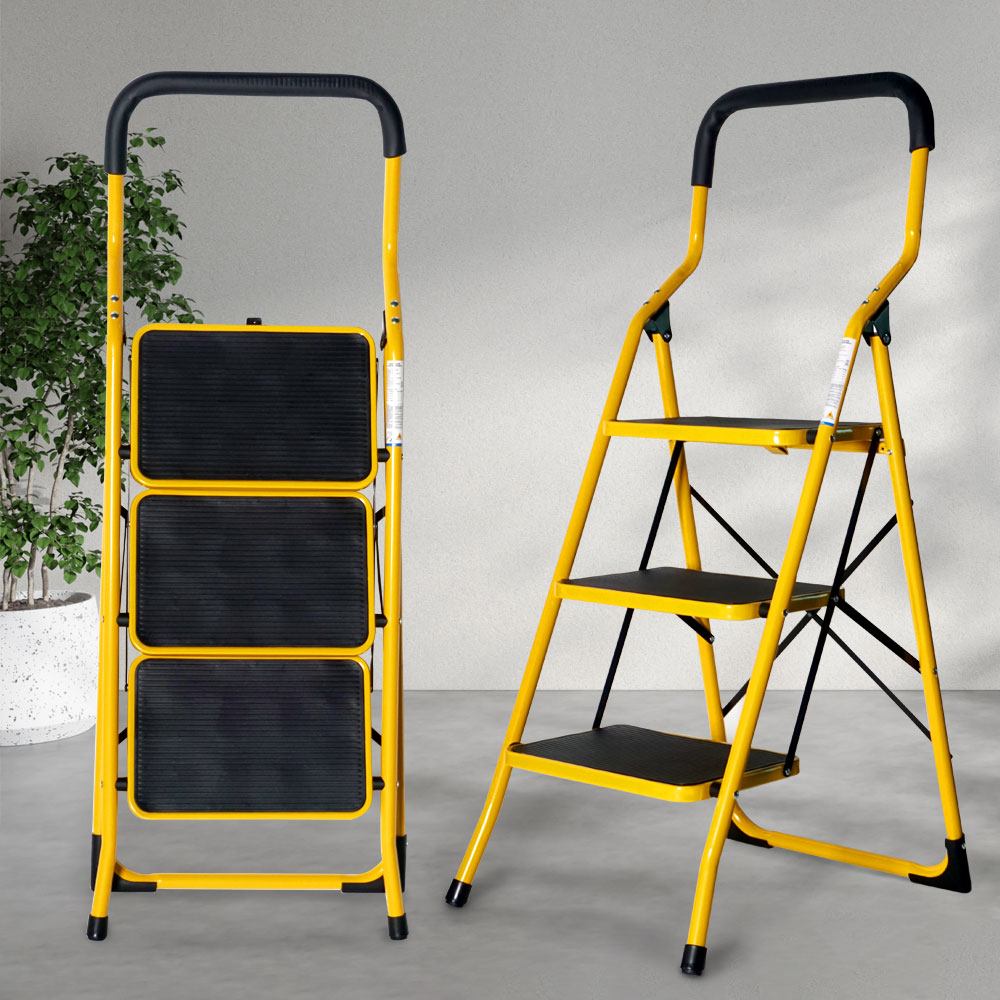 나비드 가정용 노랑 안전사다리 접이식 난간 손잡이 3단 NLS03 43,280원