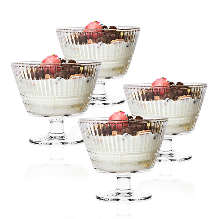 플랑 글라스 요거트볼 340ml  아이스크림볼 디저트볼 시리얼볼 9,500원