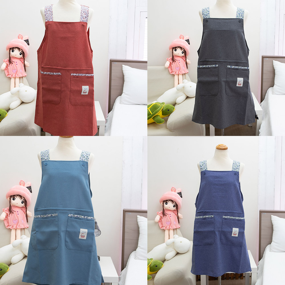 꿀몽 짱앞치마 어린이집 앞치마 카페앞치마 장사앞치마 미술앞치마 회화앞치마 가정용앞치마, 민트, 1개 24,000원