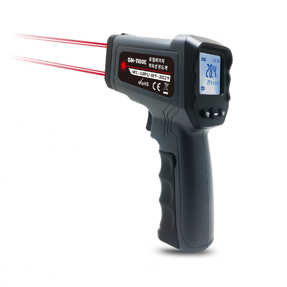 근풍전자계측 GN-1100E 적외선온도계, 단일색상, 1개 121,000원