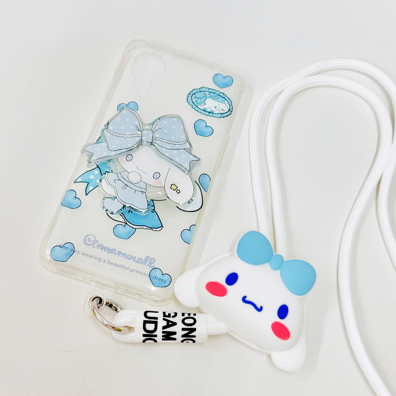 키즈 ZEM폰 XCOVER5 여아 시나모롤 강아지 캐릭터 스마트톡 줄스트랩 갤럭시 엑스커버5 케이스 16,500원