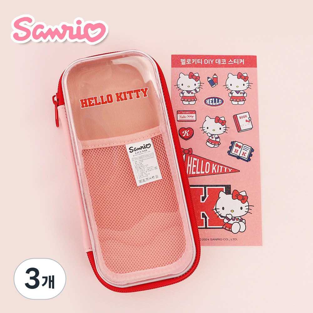 산리오 헬로키티 EVA 스티커 꾸미기 필통 39,900원