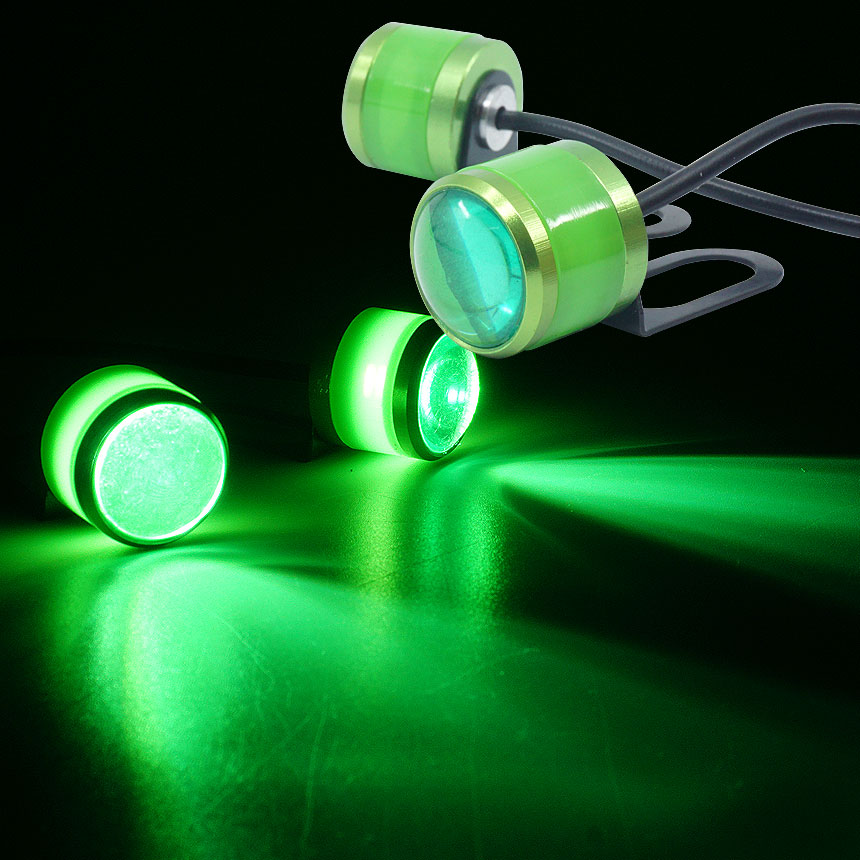 삼항LED 12V용 싸이키 포인트램프 - 브라켓타입 2개 1세트, 그린LED 2개 1세트, 2개 5,390원