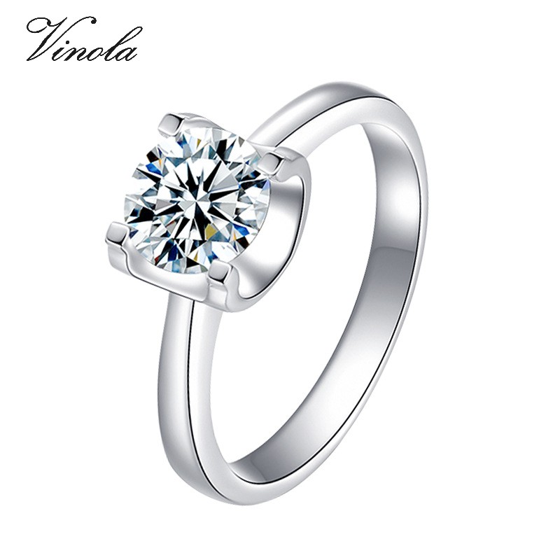 [VINOLA]엑설런트등급 모이사나이트1캐럿2캐럿3캐럿 925 실버4프롱랩모조다이아몬드 오픈반지 41,000원