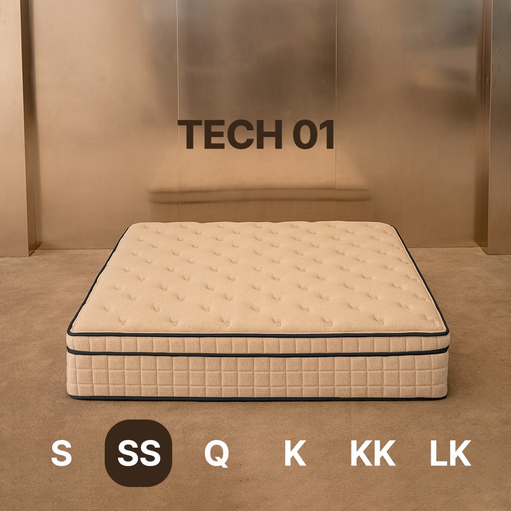 PH TECH 01 SS슈퍼싱글 옐로우라이트 침대 매트리스 유로탑 천연라텍스 스프링 메트리스 소프트한 침대 하이브리드 메모리폼 1,020,000원
