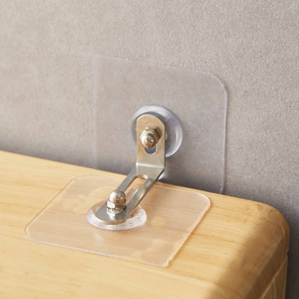 라볼페 가구 전도 방지 접착식 무타공, 스몰, 1개 1,050원