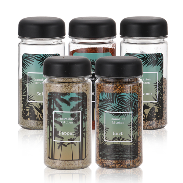 비프로젝트 하와이안키친 양념통(블랙) 5P+스티커 8종 7,340원
