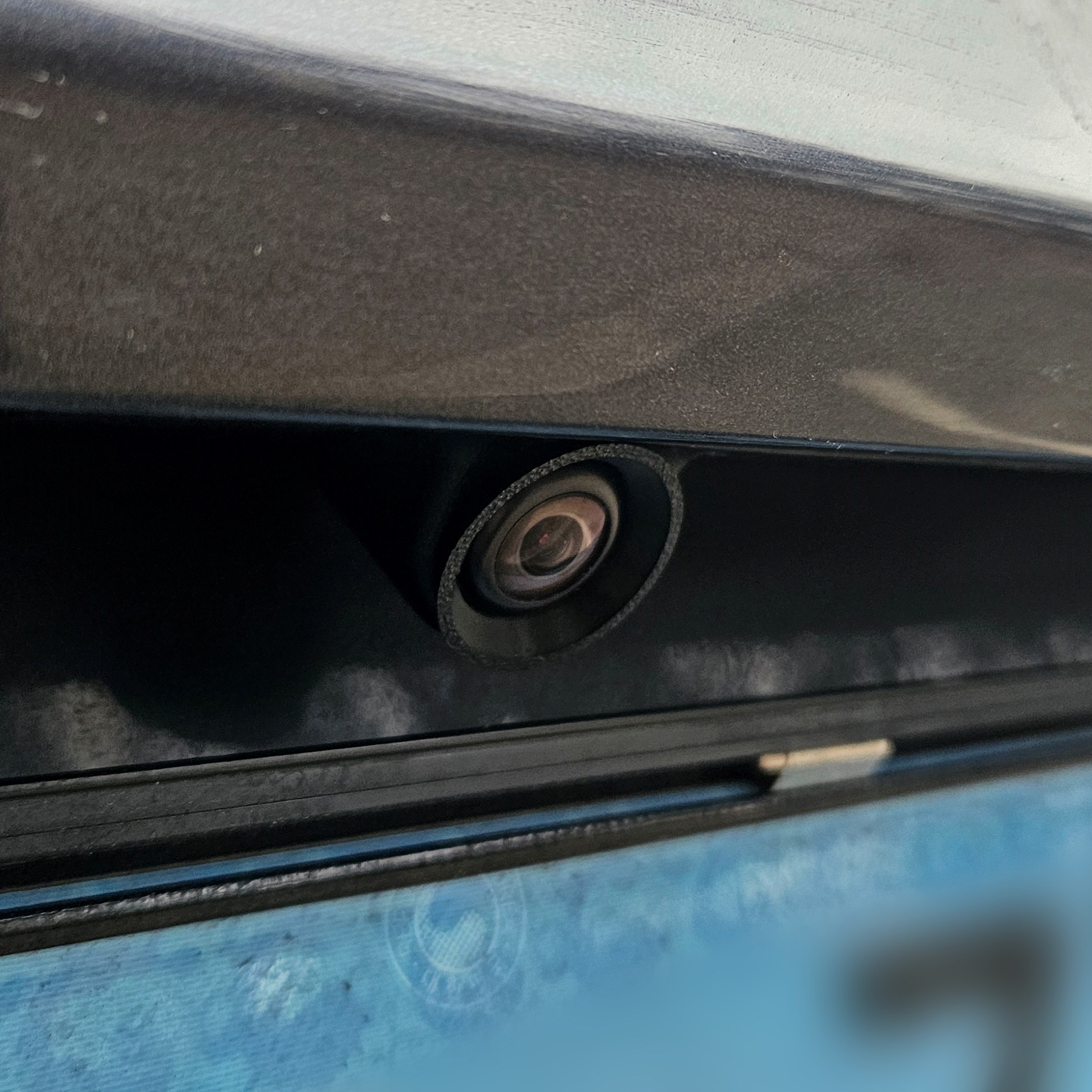 테슬라 후방카메라 후드 빗물방지 커버 모델3 모델Y 7,000원