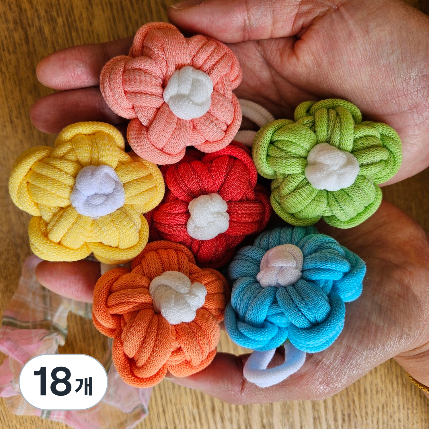 두루살림 양말목 꽃키링 만들기키트 미술수업 업사이클공예 단체 체험활동 29,230원