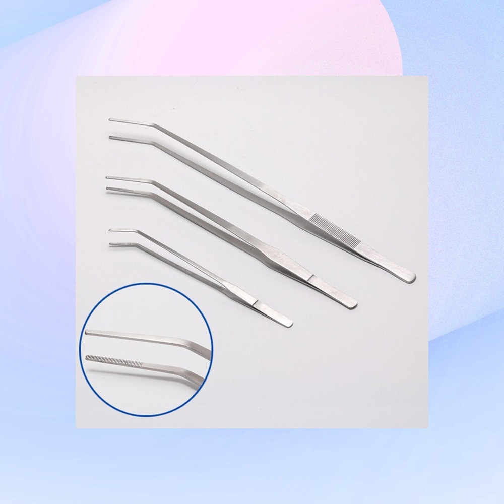 수족관 수초 심기 핀셋 정밀 조절 어항 집게 스테인리스 곡선형 27cm 7,900원
