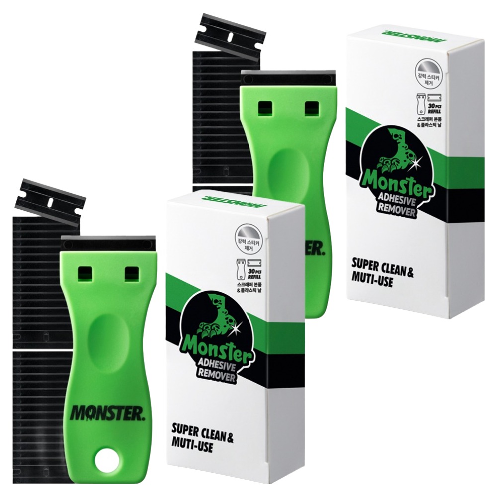 몬스터겔 교체형 멀티 스크래퍼 + 리필날 10p x 3개 세트, 2세트 23,800원