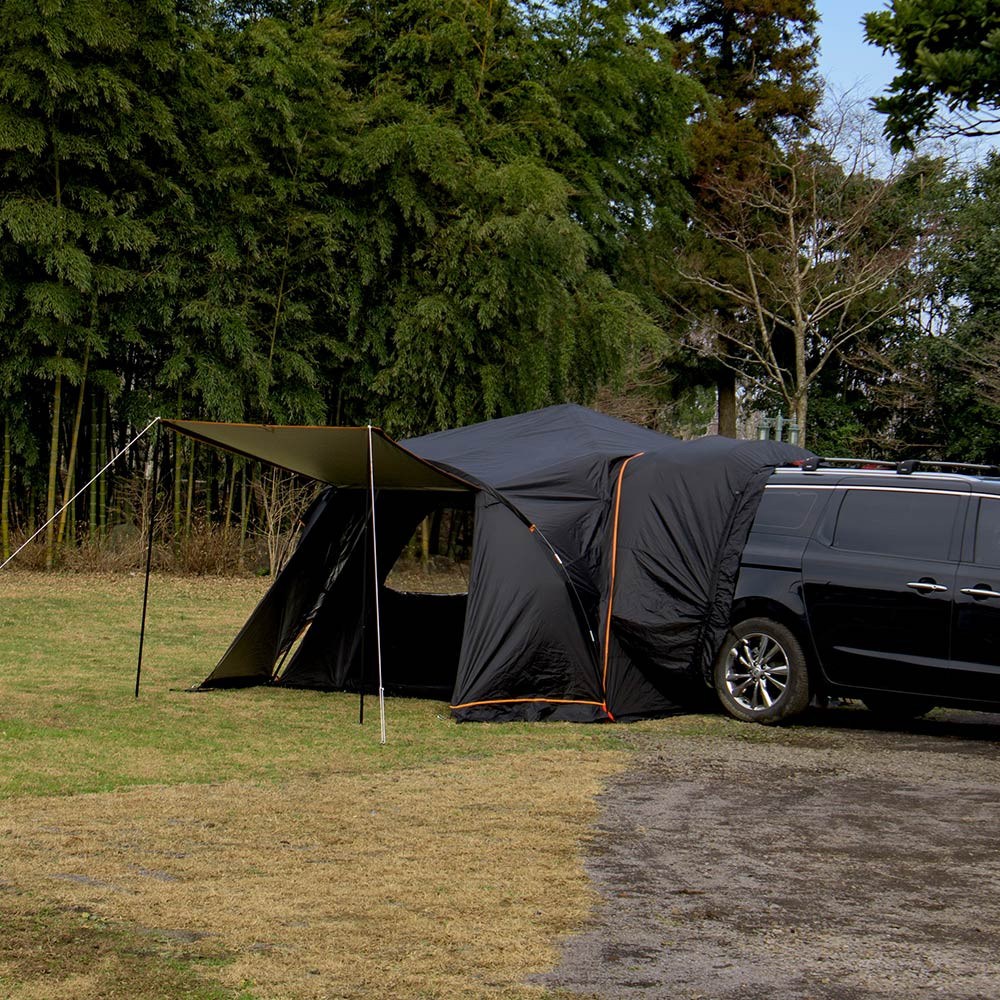 제드 블랙오토듀얼팔레스 차박 도킹텐트 오토폴 투싼~카니발 도킹 가능 블랙 268,000원