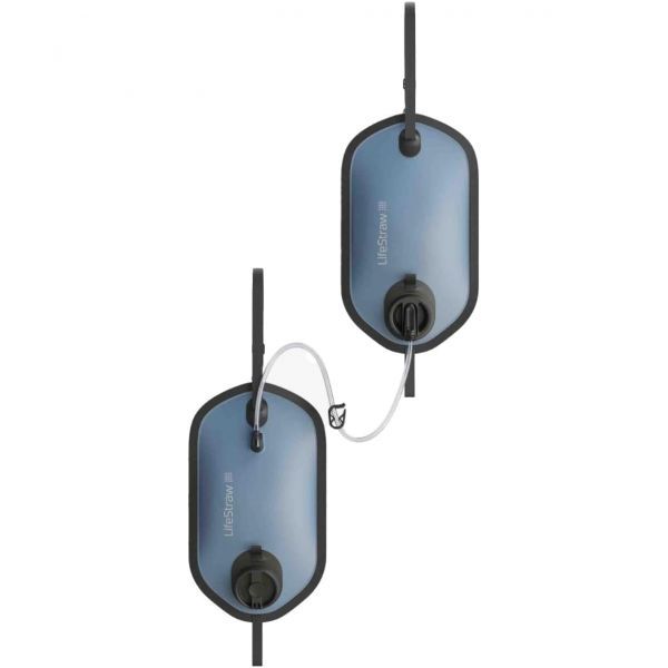 라이프스트로우 피크 시리즈 - 안전한 물 저장이 가능한 대용량 중력식 정수 필터 시스템 캠핑 RV 오버랜딩 여행 및 모험을 위한 8L 마운틴 블루 235,600원