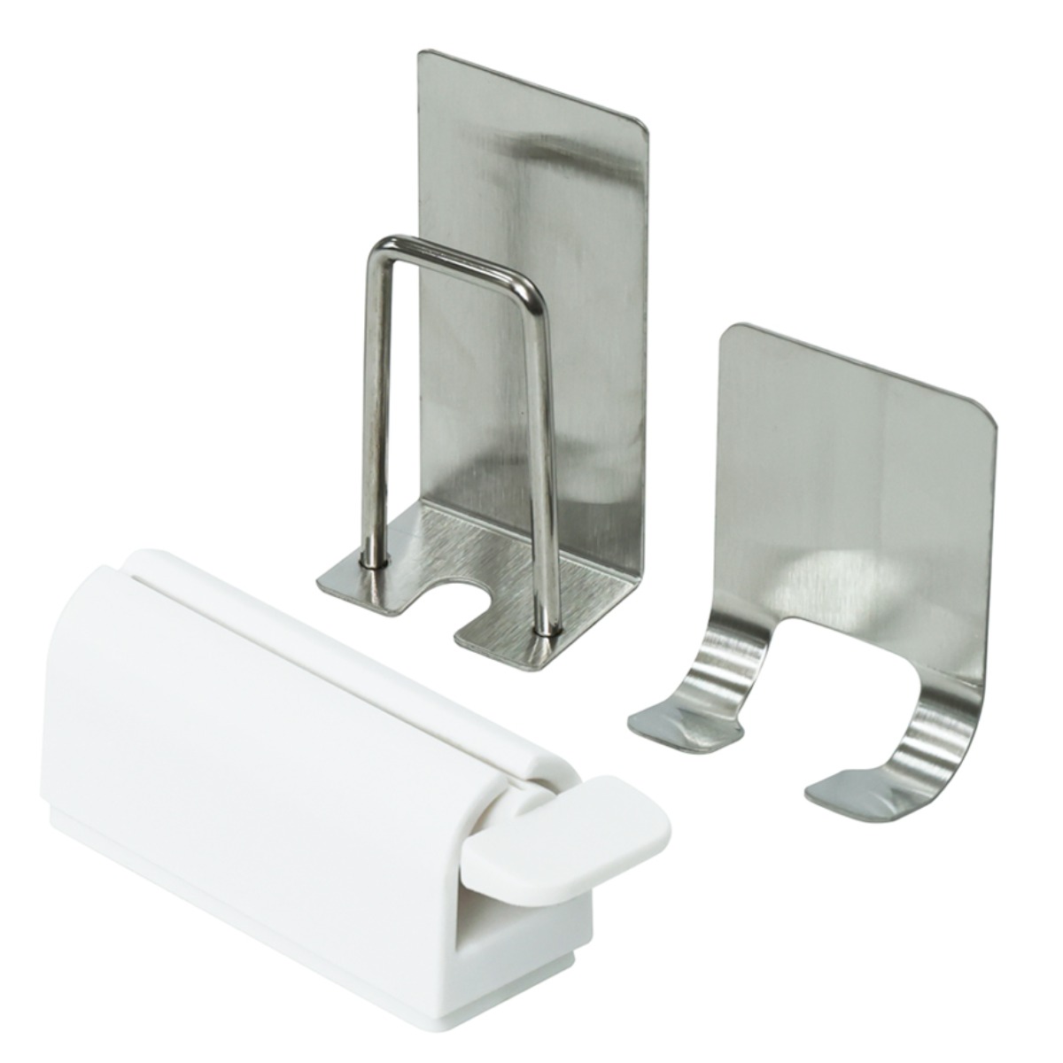 오노보 스텐 칫솔걸이 6종 세트 치약 면도기 칫솔거치대, 실버, 1개 17,620원