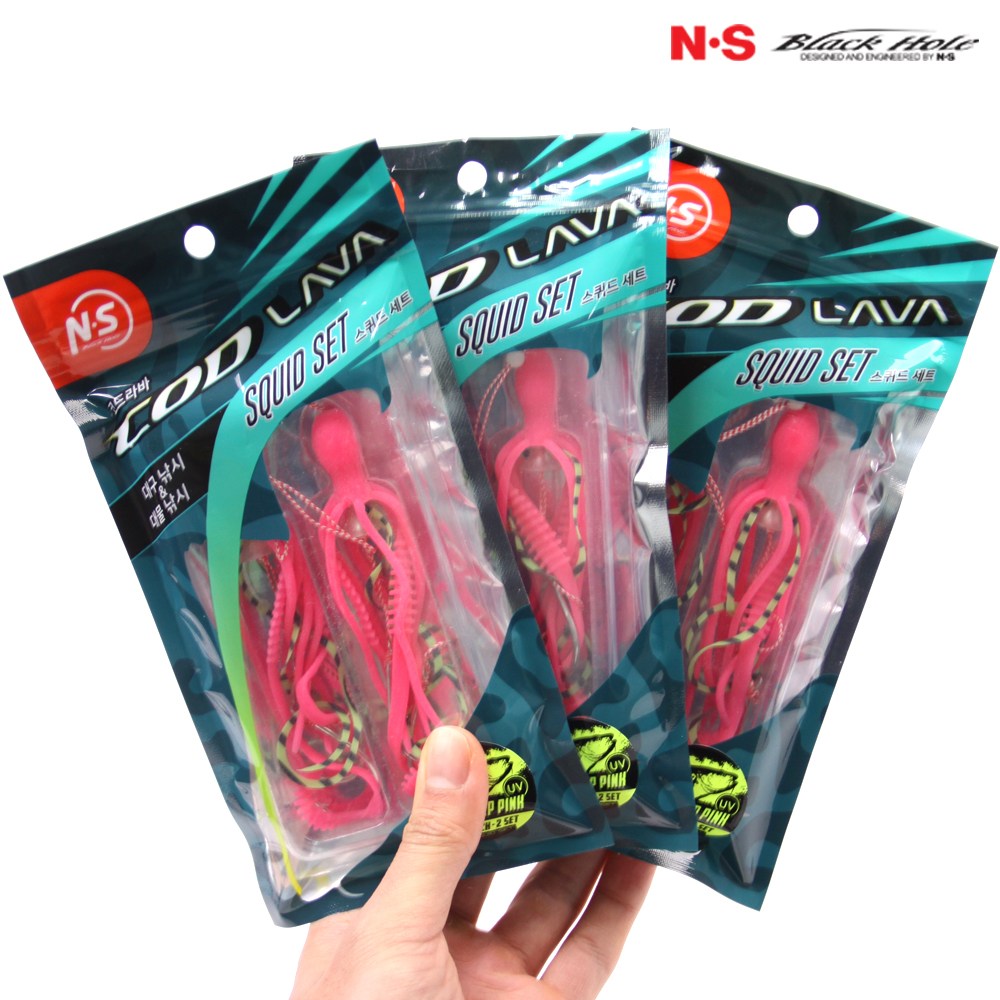 NS 코드 라바 스퀴드 세트 참돔 타이라바 대구라바 스커트, 3개 29,000원