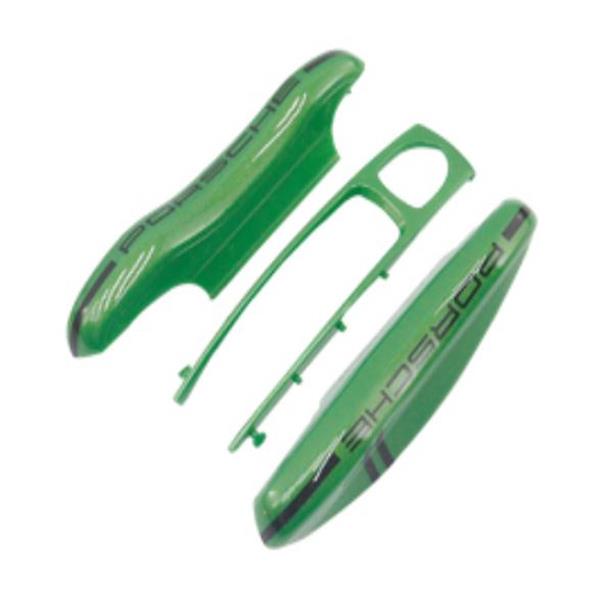 [모터스파이] 포르쉐 호환 파나메라 카이엔 마칸 718 911 디자인 스마트 키 케이스 프레임 세트, 신형 그린 28,000원