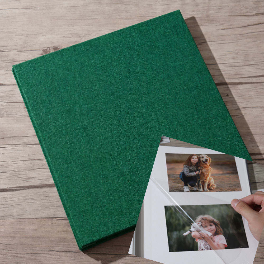 미리모아 초음파 네컷 대용량 접착식 앨범, 120매, 그린 21,000원