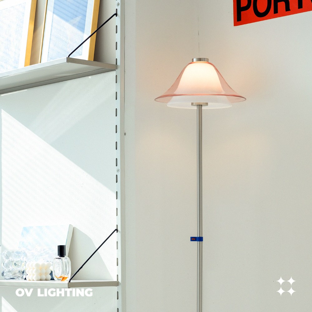 비츠조명 미니멀 모던 거실 장스탠드 플로어 침실 조명 OV-FL002 LAYER 레이어 190,000원