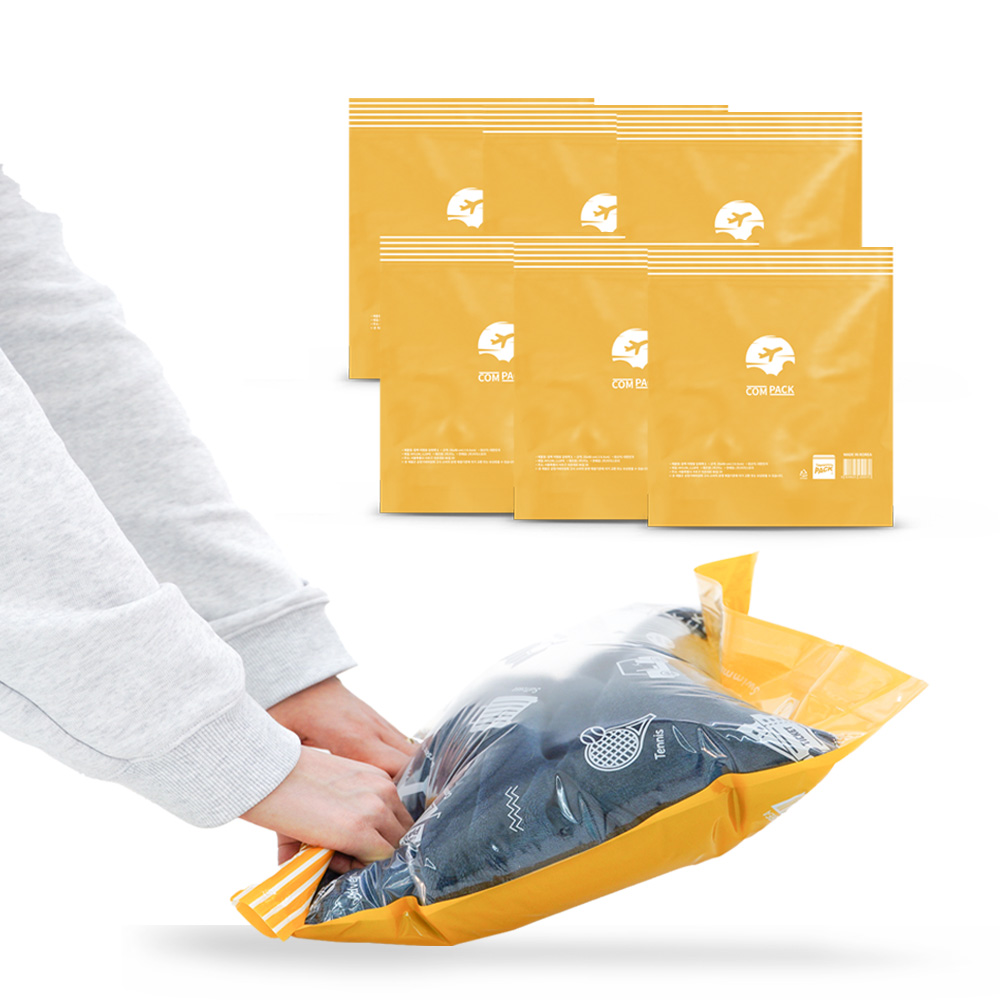 컴팩 이지 여행용 압축팩, 1개입, 6개 6,000원