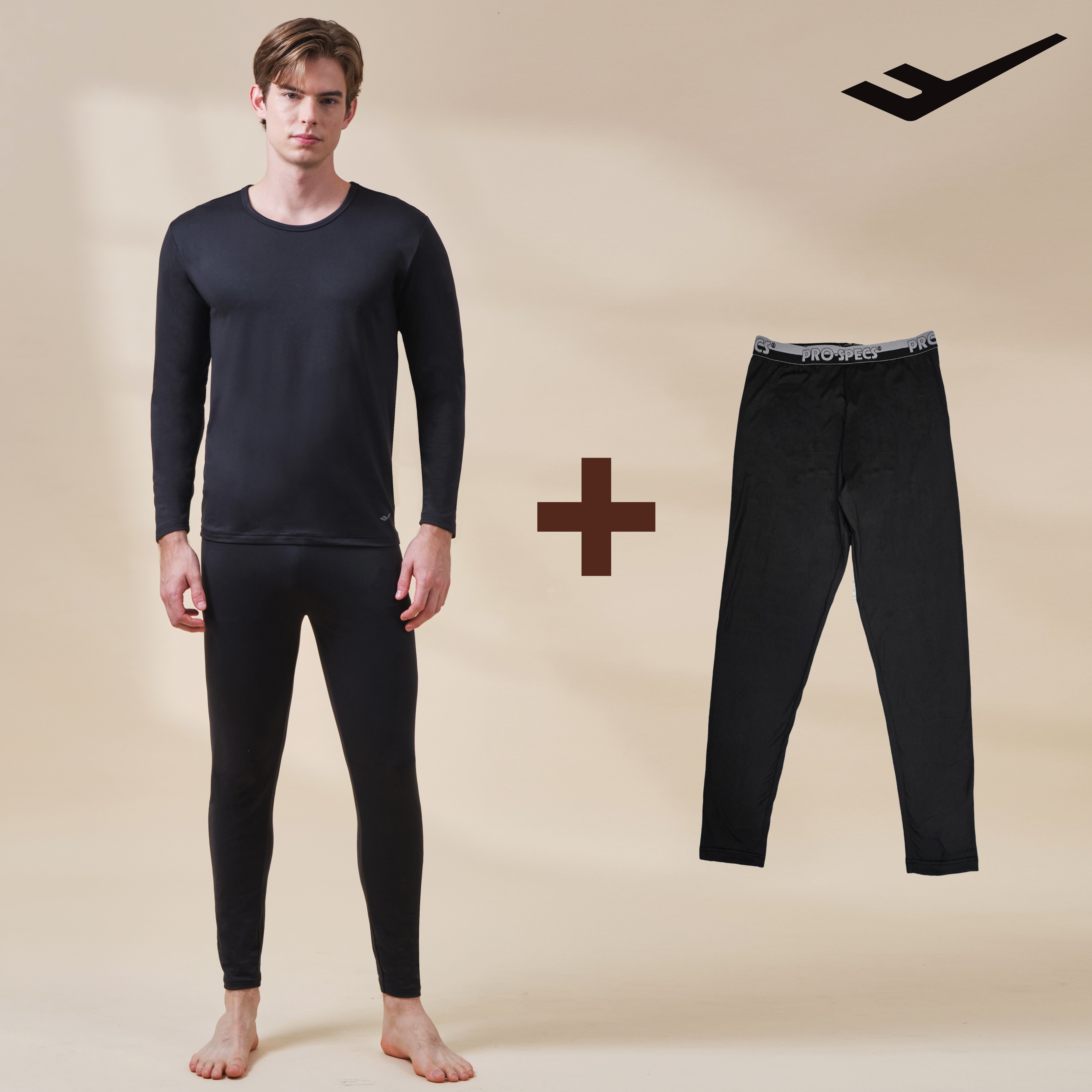 프로스펙스 남성 동내의 상하의 2종+ 레깅스 1종(3종)-블랙 49,800원