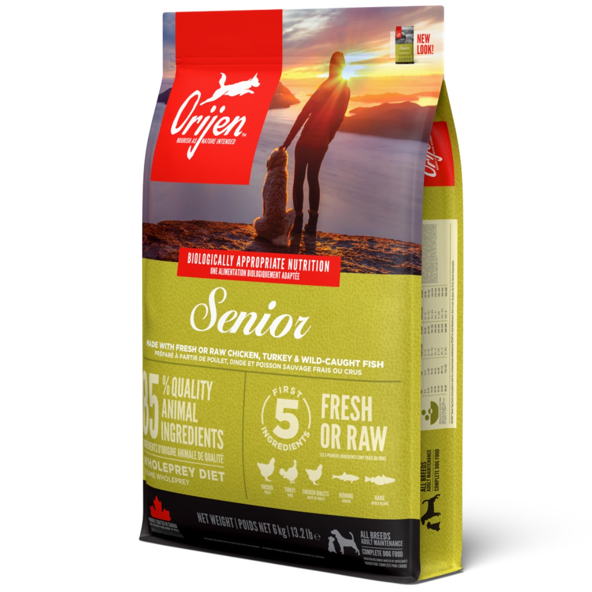 오리젠 시니어 독 6kg+랜덤간식서비스 강아지 사료, 6kg, 1개 96,300원