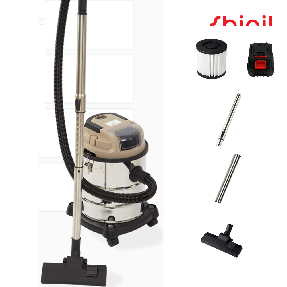 신일 업소용 무선 청소기 산업용 공업용 건습식청소기 코드리스 228,000원