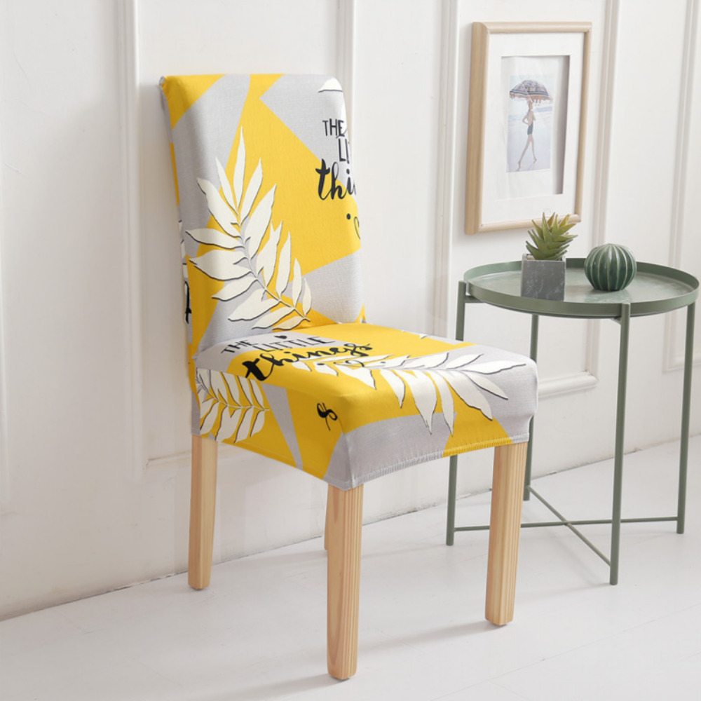 무핑 디자인 식탁 의자커버 2P 고탄력 고급스러운 디자인 카페의자 9,590원