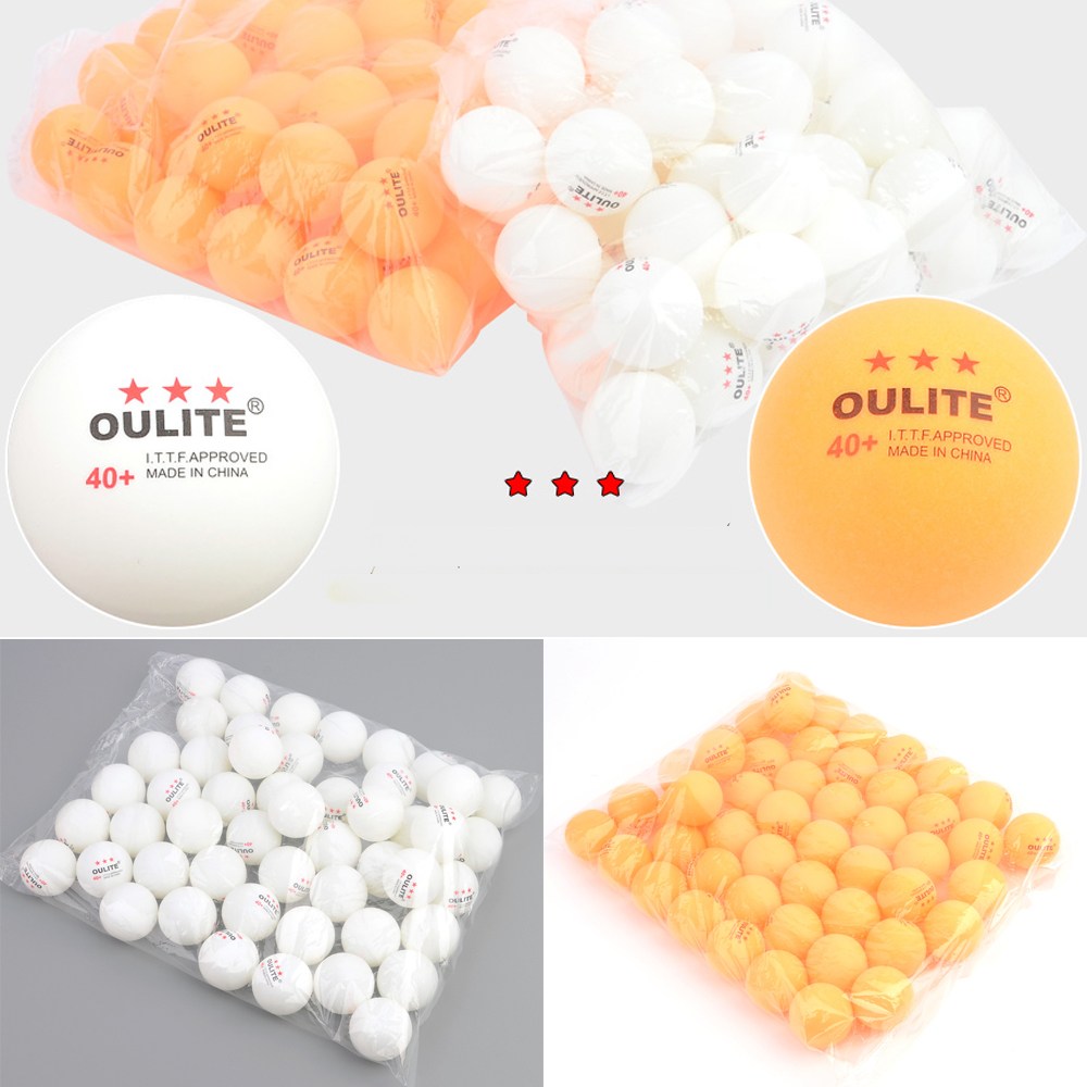 골든트리 대용량 ABS 탁구공 50개입 연습용 탁구공 3성 탁구공 탁구장 공 칼라 연습구 13,700원