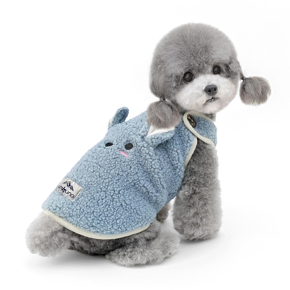 준성펫 테디베베 후리스 조끼 강아지 패딩 애견 겨울 옷 아우터 소형견 중형견 반려견 의류 19,800원