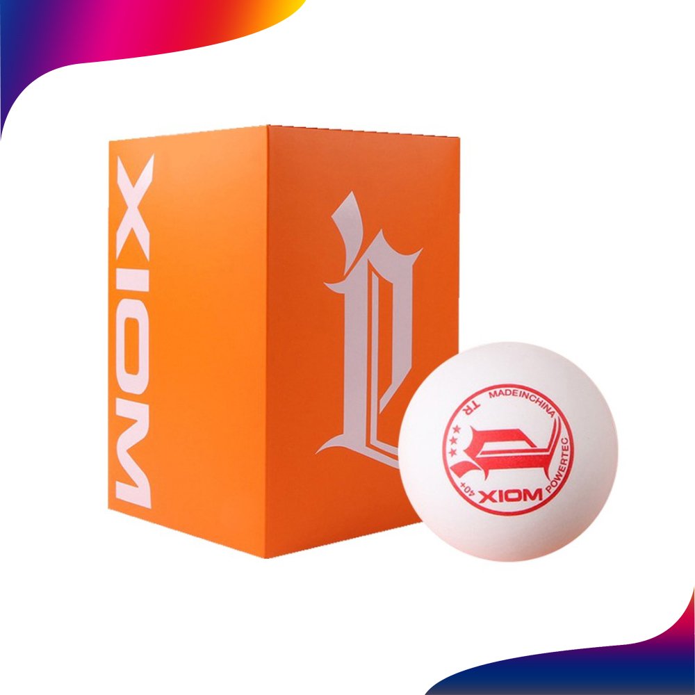 엑시옴 탁구공 챔피온 파워텍 TR 3성 연습구 100입 40mm ABS 연습용 레슨용 트레이닝 26,900원